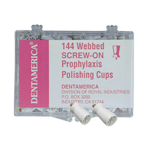 DENTAMERICA Polishing Cups Screw-On (144)