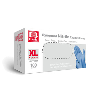 Synguard Nitrile PF Exam Glove Blue XL (100)