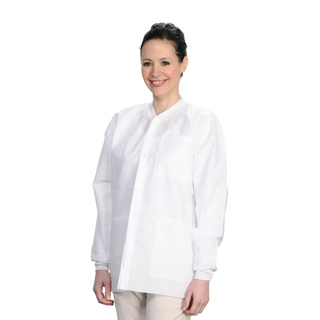 MaxCare Extra-Safe Hip Length Jacket White L (10)