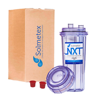 Solmetex NXT-Hg5 Collection Container w/ Recycle Kit