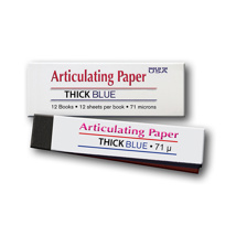 HB Articulating Paper 127 Microns (.005") Thick Blue (144)