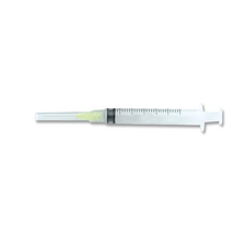 MONOVAC Pretipped 3cc Syringes 27ga Irrigating Needles Side Vented (100)