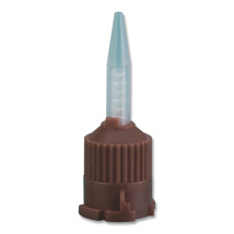 RelyAid Mixing Tips T-Style Pointed End Cement 1:1 Brown Hub (25)