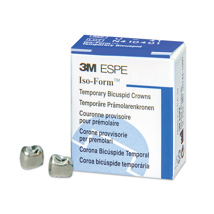 3M Iso-Form Temporary Crowns L70 Second Molar LR (5) 