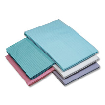 3-Ply Patient Bibs +1 Poly 13" x 18" Peach (500)