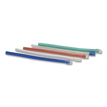iSmile Saliva Ejectors Bendable Clear w/Blue Tip (100)