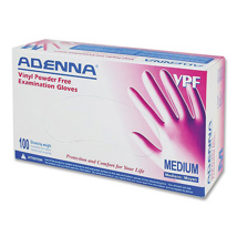 Adenna Vinyl PF Glove Clear S (100)