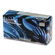 Adenna Phantom Latex PF Glove Black L (100)