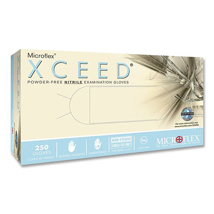 Microflex Xceed Nitrile PF Exam Glove Blue XL (250)