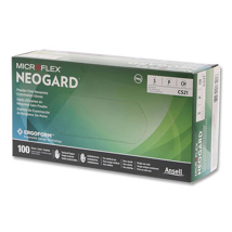 Microflex Neogard Neoprene PF Glove Dark Green XS (100)