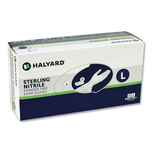 HALYARD STERLING Nitrile PF Exam Glove Silver XS (200)