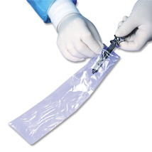 Crosstex Syringe Sleeve w/Opening & Adhesive Strip 2.5" x 10" (500)