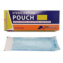 Plasdent Sterilization Pouches Dual Indicator 2-1/4" x 4" (200)