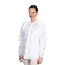 MaxCare Extra-Safe Hip Length Jacket White S (10)