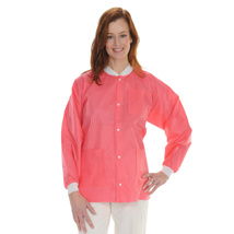 MaxCare Extra-Safe Hip Length Jacket Coral Pink XS (10)