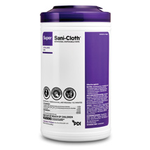 Super Sani-Cloth Wipes 7.5" x 15" XL (75)