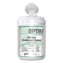 Optim 33TB Surface Cleaner Wipes 6" x 6.75" (160)
