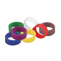 Code Rings Large Assorted Colors (80)