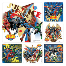 Justice League Stickers Roll (100)