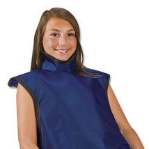 Child Lead Protective Apron with Collar .3mm 20" x 20" Teal