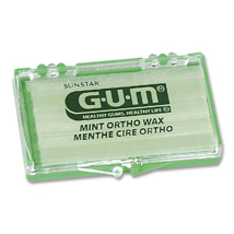 Gum Orthodontic Wax w/ Vit E & Aloe Mint (24)