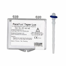 ParaPost TaperLux Fiber Posts P181 Refill Size 6 1.5mm Headed Tapered Black (5)