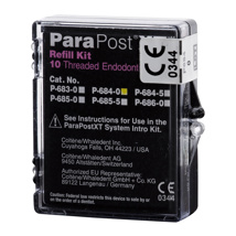 ParaPost XT Posts Titanium P684 Refill 0.04 Parallel Sided Yellow (10)
