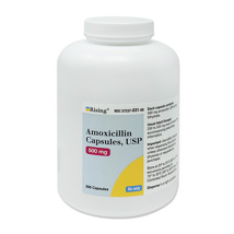 Amoxicillin USP 500mg Capsules (500)