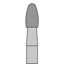 BurPlus Carbide Bur TF #9406 30-Blade Egg (5)