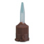 RelyAid Temp Cement Mixing Tips T-Style Pointed End 1:1 Brown (25)